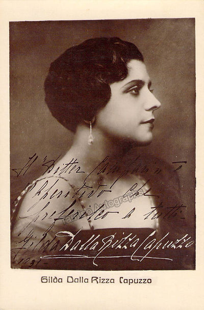Dalla Rizza, Gilda - Various Autographs