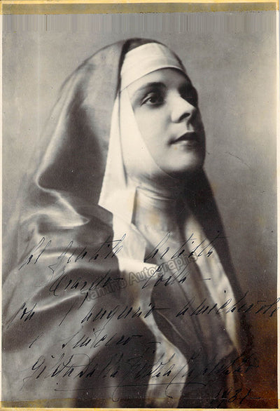 DALLA RIZZA, Gilda (Various Autographs)