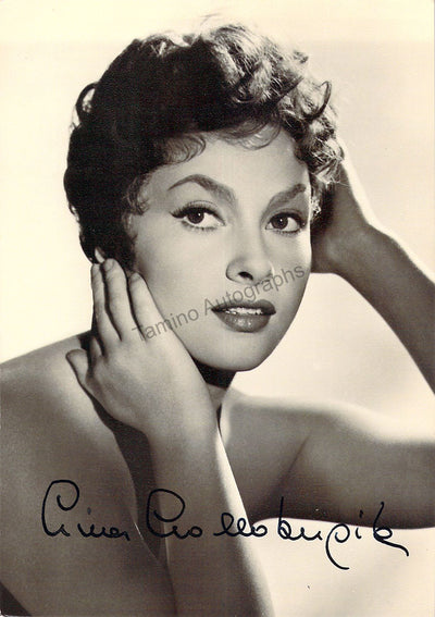 Lollobrigida, Gina - Signed Photograph