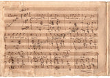 Rossini, Gioachino - Large Autograph Music Quote 1858