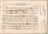 Rossini, Gioachino - David, Giovanni - Signed "Ricciardo e Zoraide" Score 1864