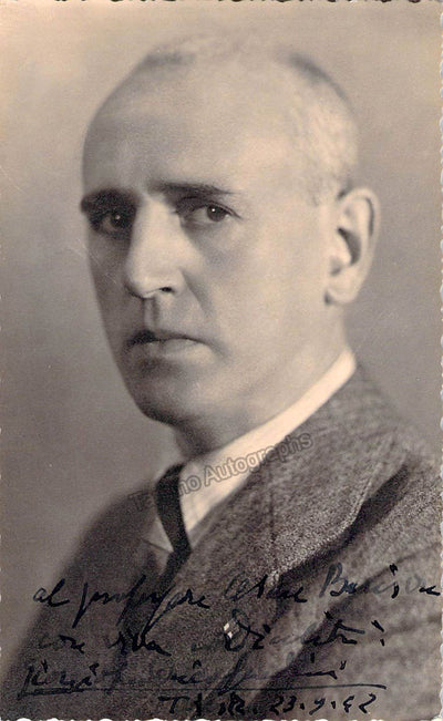 Ghedini, Giorgio Federico - Signed Photograph 1942