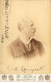 Lamperti, Giovanni Battista - Signed Photo + Autographed Musical Quote