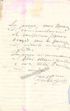 Grisi, Giulia - Autograph Letter Signed
