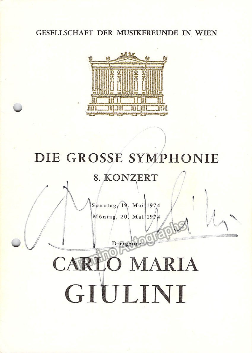 GIULINI, Carlo Maria