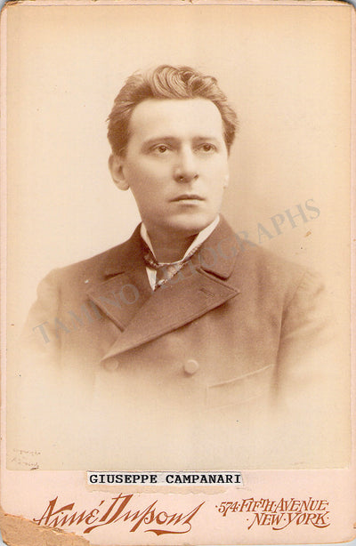 Campanari, Giuseppe - Cabinet Photograph