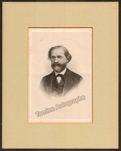 Verdi, Giuseppe - Vintage Print