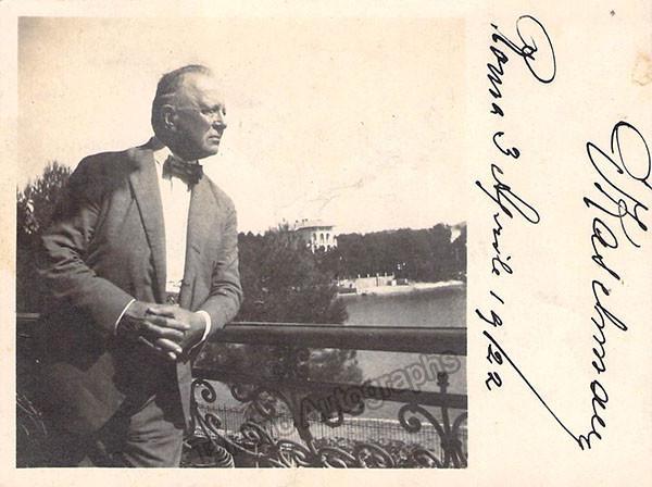Kaschmann, Giuseppe - Signed Photo Postcard 1922 - Tamino
