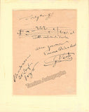 Verdi, Giuseppe - Autograph Music Quote from Falstaff 1898