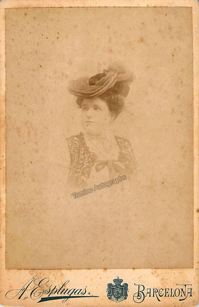 Huguet, Giuseppina - Cabinet photo
