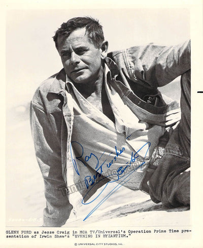 Ford, Glenn - Signed Photo