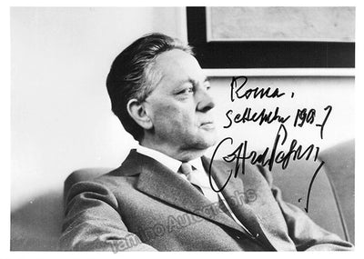 Petrassi, Goffredo - Signed Photograph