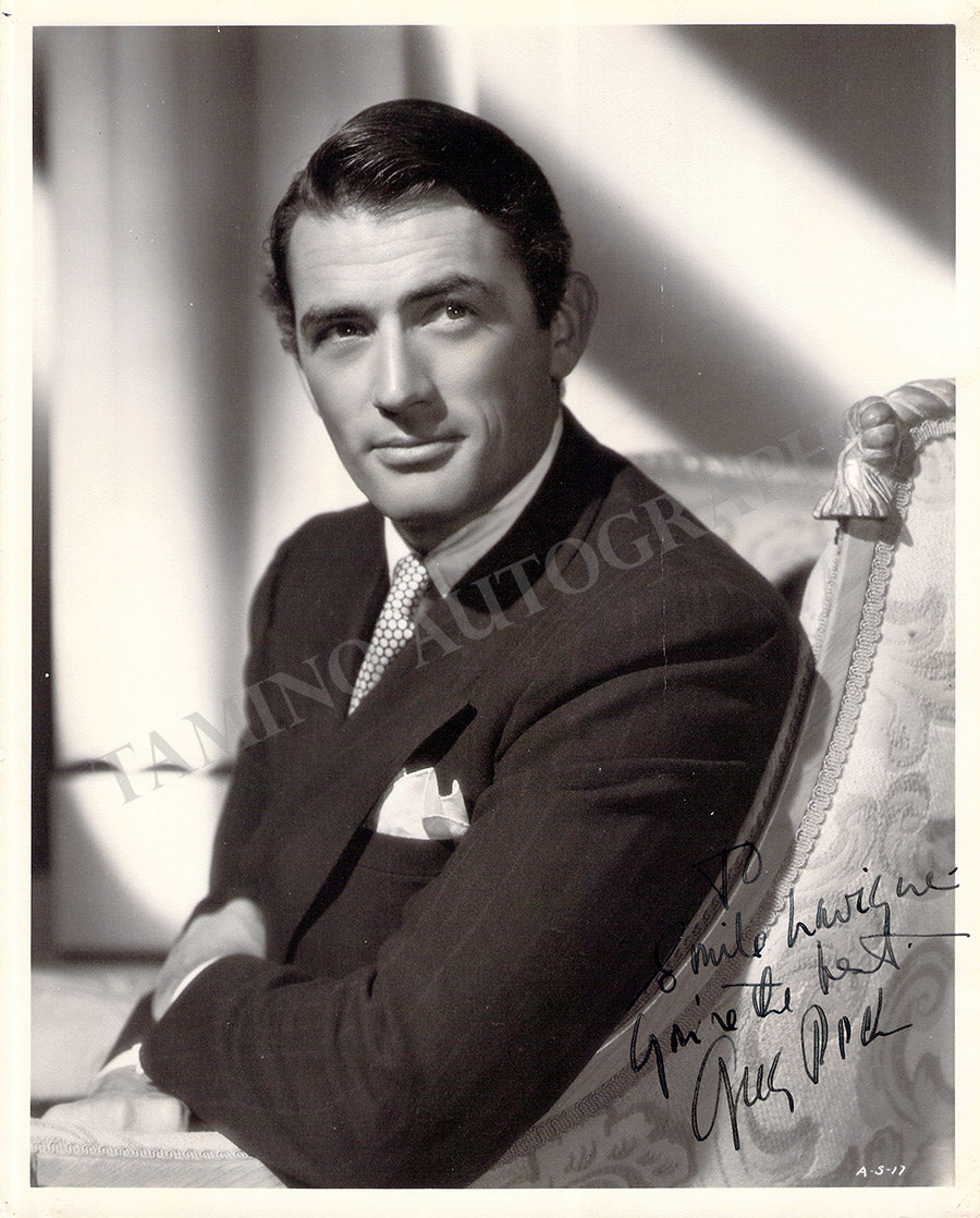 Peck, Gregory - Signed Photograph