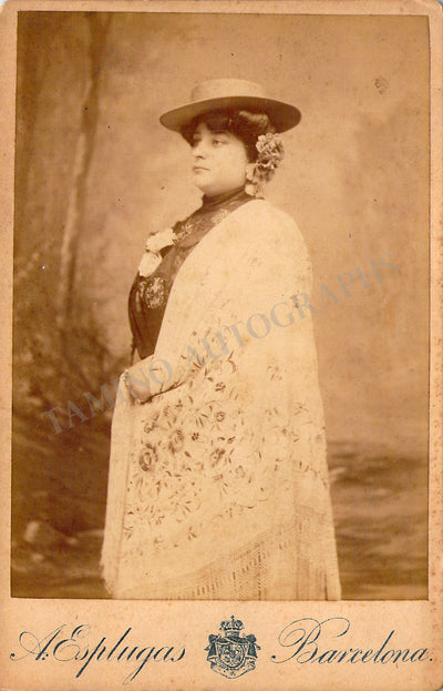 Guerrini, Virginia - Vintage Cabinet Photograph