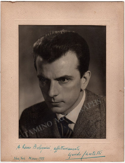 Cantelli, Guido - Signed Photo 1953