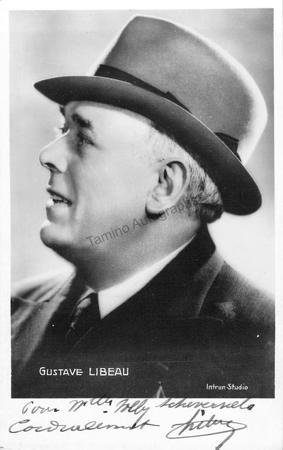 Libeau, Gustave - Signed Photograph