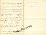 Roger, Gustave - 2 Autograph Letters Signed