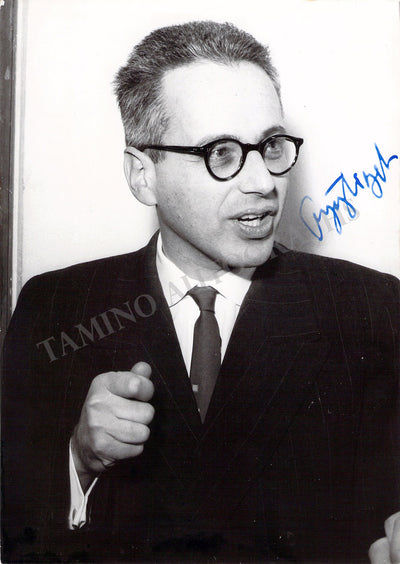 Ligeti, Gyorgi - Signed Photograph