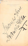 Opera Singers - Signatures Lot II 1910s-1930s