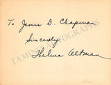 Opera Singers - Signatures Lot II 1910s-1930s