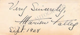 Opera Singers - Signatures Lot II 1910s-1930s