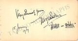 Opera Singers - Signatures Lot II 1910s-1930s