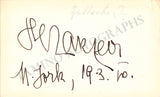 Opera Singers - Signatures Lot II 1910s-1930s