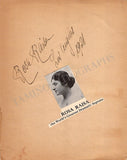 Opera Singers - Signatures Lot II 1910s-1930s