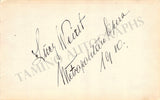 Opera Singers - Signatures Lot II 1910s-1930s