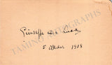 Opera Singers - Signatures Lot (III) 1910s-1930s
