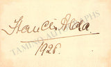 Opera Singers - Signatures Lot (III) 1910s-1930s