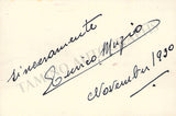 Opera Singers - Signatures Lot (III) 1910s-1930s