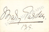Opera Singers - Signatures Lot (III) 1910s-1930s