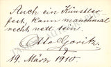 Opera Singers - Signatures Lot (III) 1910s-1930s
