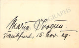 Opera Singers - Signatures Lot (III) 1910s-1930s