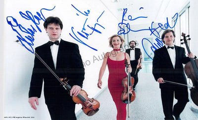 Hagen String Quartet - Larger Size Signed Photo