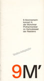 Henze, Hans Werner - Signed Program Munich 1983