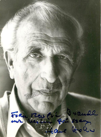 HOTTER, Hans (Various Autographs)