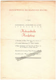 Knappertsbusch, Hans - Program Lot 1923-1942