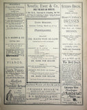 Bulow, Hans von - Damrosch, Walter - Concert Program New York 1890