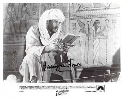 Ford, Harrison - Signed Photograph in "Raiders of the Lost Ark"