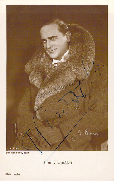 Liedtke, Harry - Signed Photograph