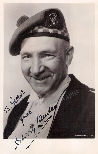 Lauder, Harry - Signed Photograph