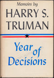 Truman, Harry S. - Signed Book "Memoirs by Harry S. Truman" 2 Volumes