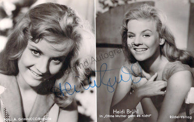Bruhl, Heidi - Signed Photograph