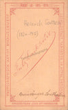 Sontheim, Heinrich - Vintage CDV