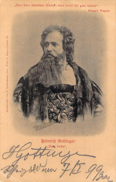 GOTTINGER, Heinrich