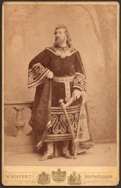 Gudehus, Heinrich - Signed Cabinet Photo in Tannhauser 1892