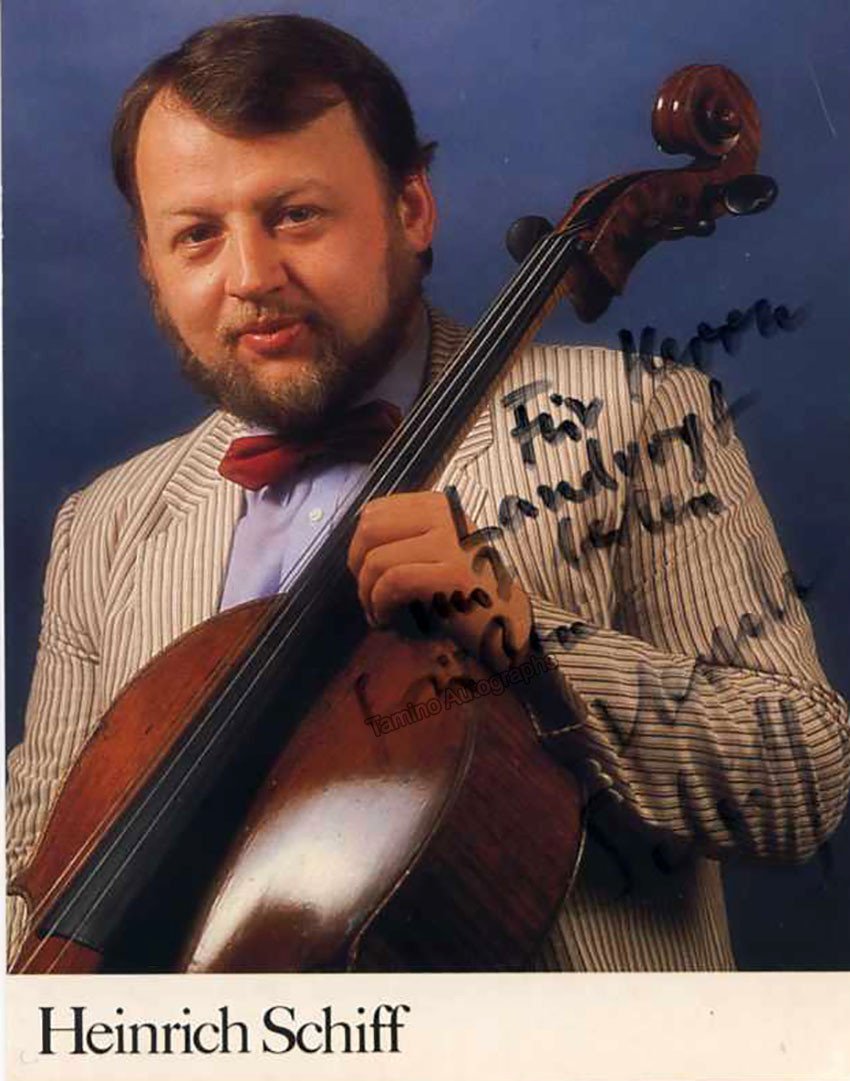 Schiff, Heinrich - Signed Photo