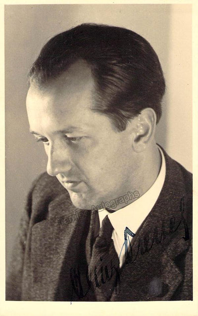 Dressel, Heinz - Signed Photo